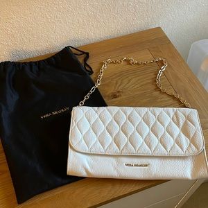 Vera Bradley Harper Clutch in White